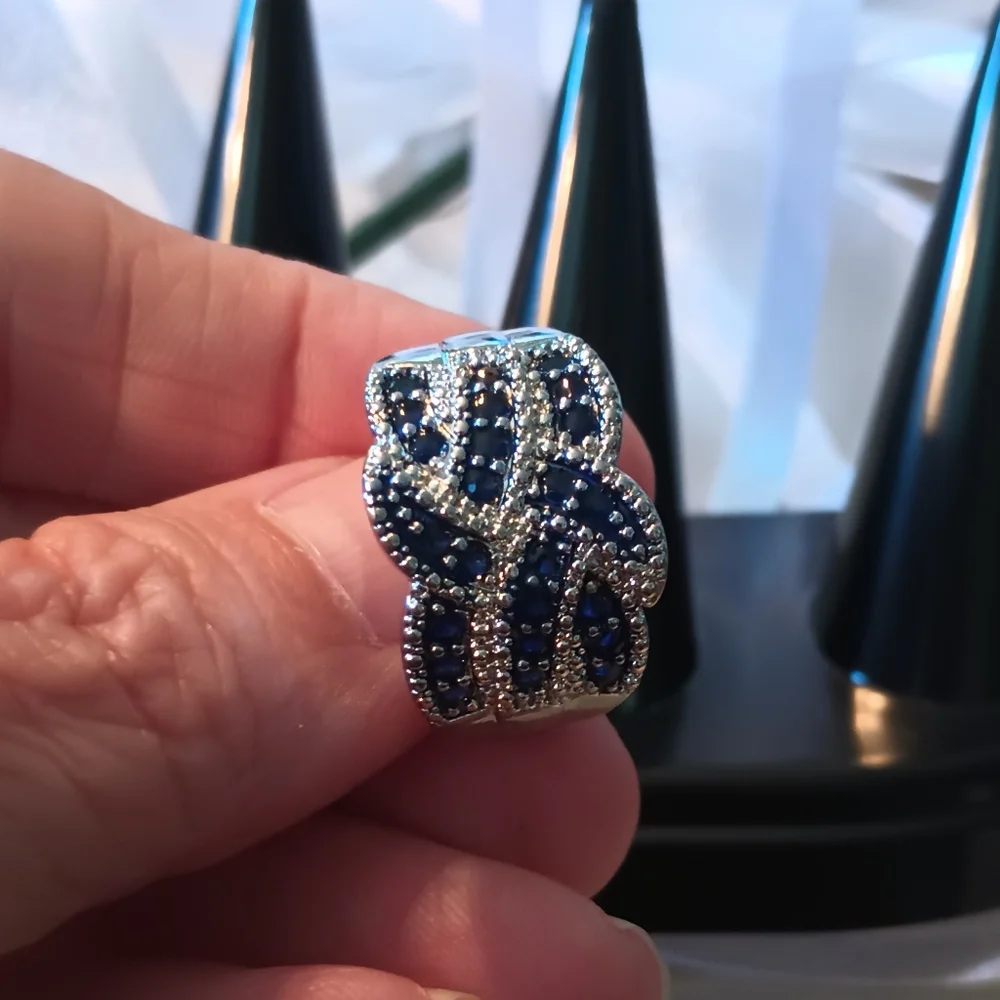 Micro Paved Blue Zircon - Picture 6 of 10